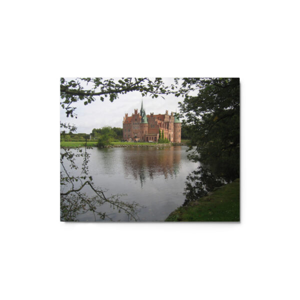 Pretty In Pink Castle Metal Print